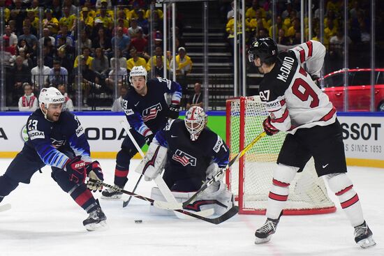 Ice hockey. 2018 IIHF World Championship. Bronze medal match