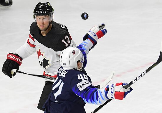 Ice hockey. 2018 IIHF World Championship. Bronze medal match