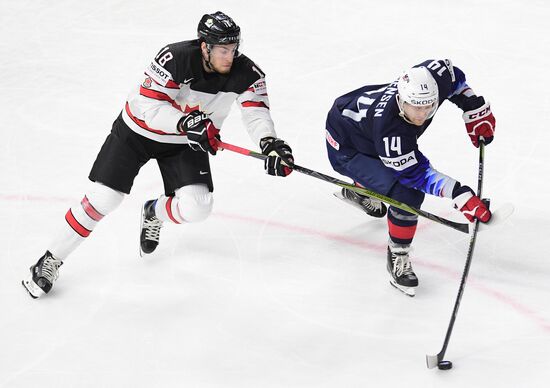 Ice hockey. 2018 IIHF World Championship. Bronze medal match