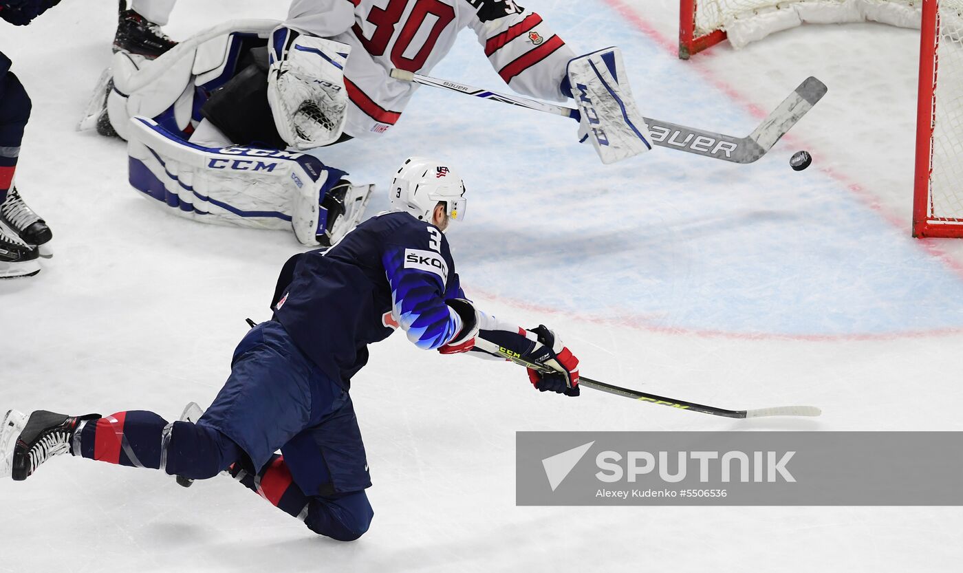 Ice hockey. 2018 IIHF World Championship. Bronze medal match
