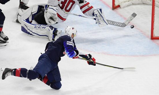 Ice hockey. 2018 IIHF World Championship. Bronze medal match