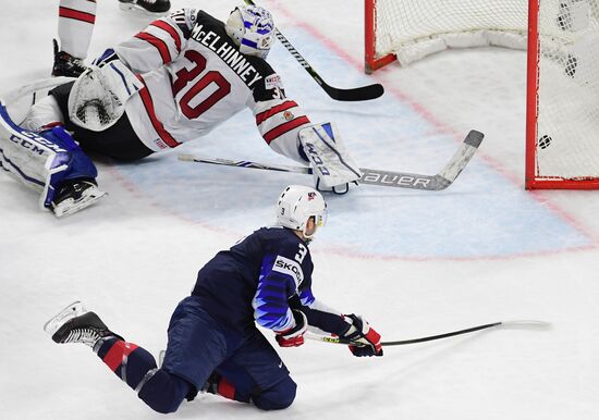 Ice hockey. 2018 IIHF World Championship. Bronze medal match