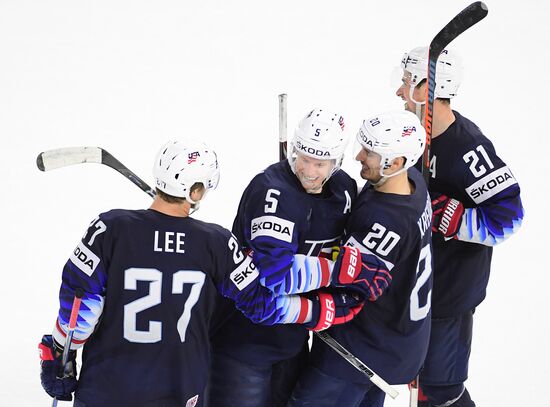 Ice hockey. 2018 IIHF World Championship. Bronze medal match