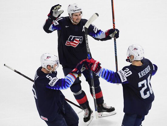 Ice hockey. 2018 IIHF World Championship. Bronze medal match