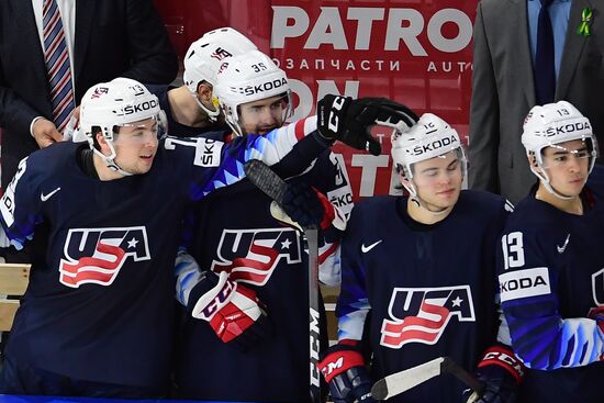 Ice hockey. 2018 IIHF World Championship. Bronze medal match