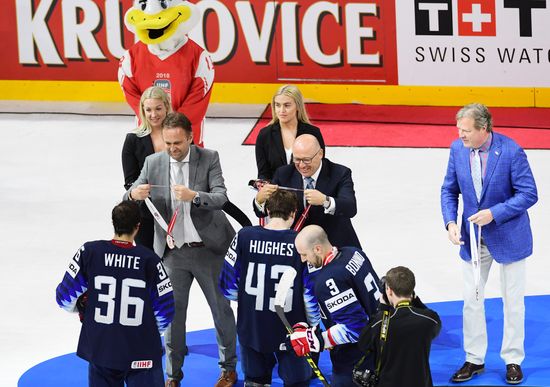 Ice hockey. 2018 IIHF World Championship. Bronze medal match