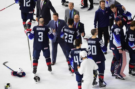 Ice hockey. 2018 IIHF World Championship. Bronze medal match