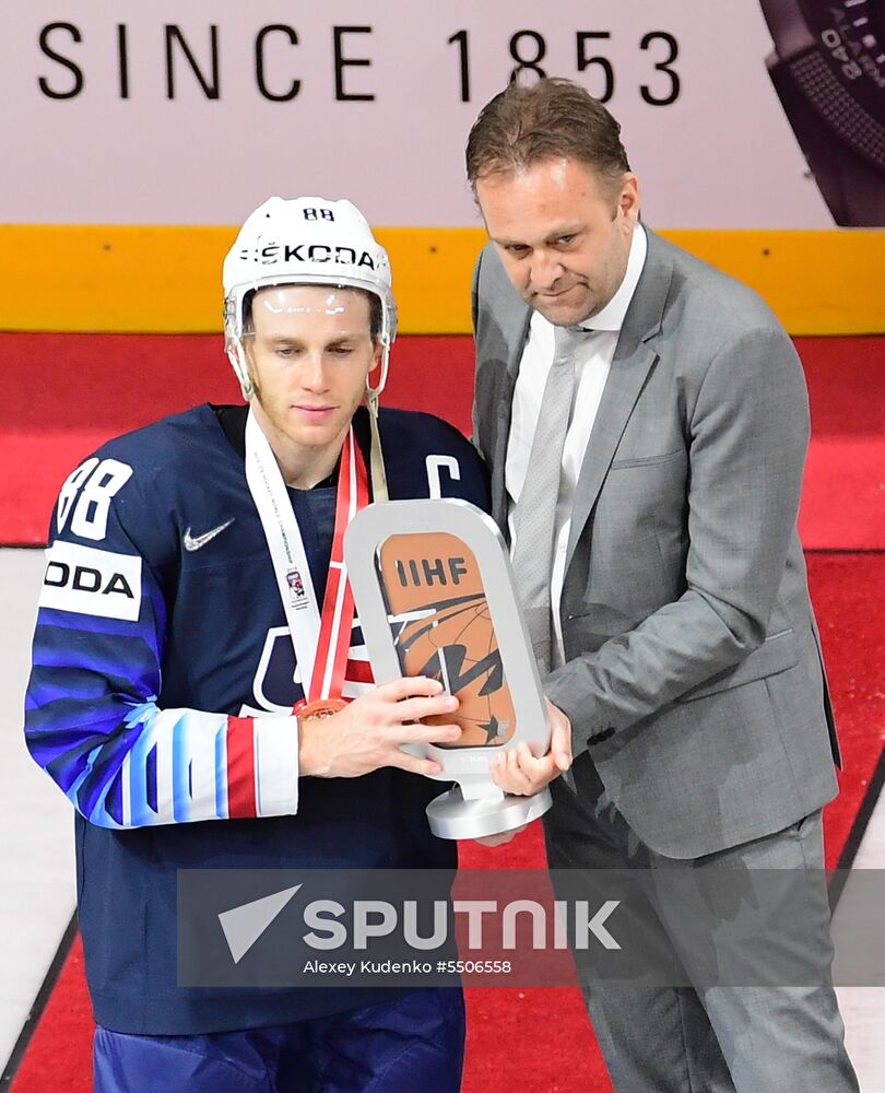 Ice hockey. 2018 IIHF World Championship. Bronze medal match