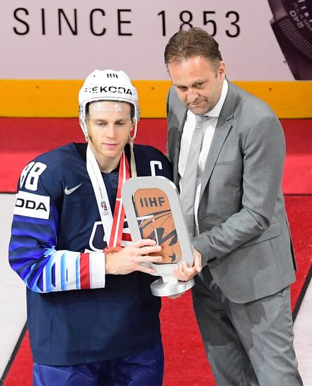Ice hockey. 2018 IIHF World Championship. Bronze medal match