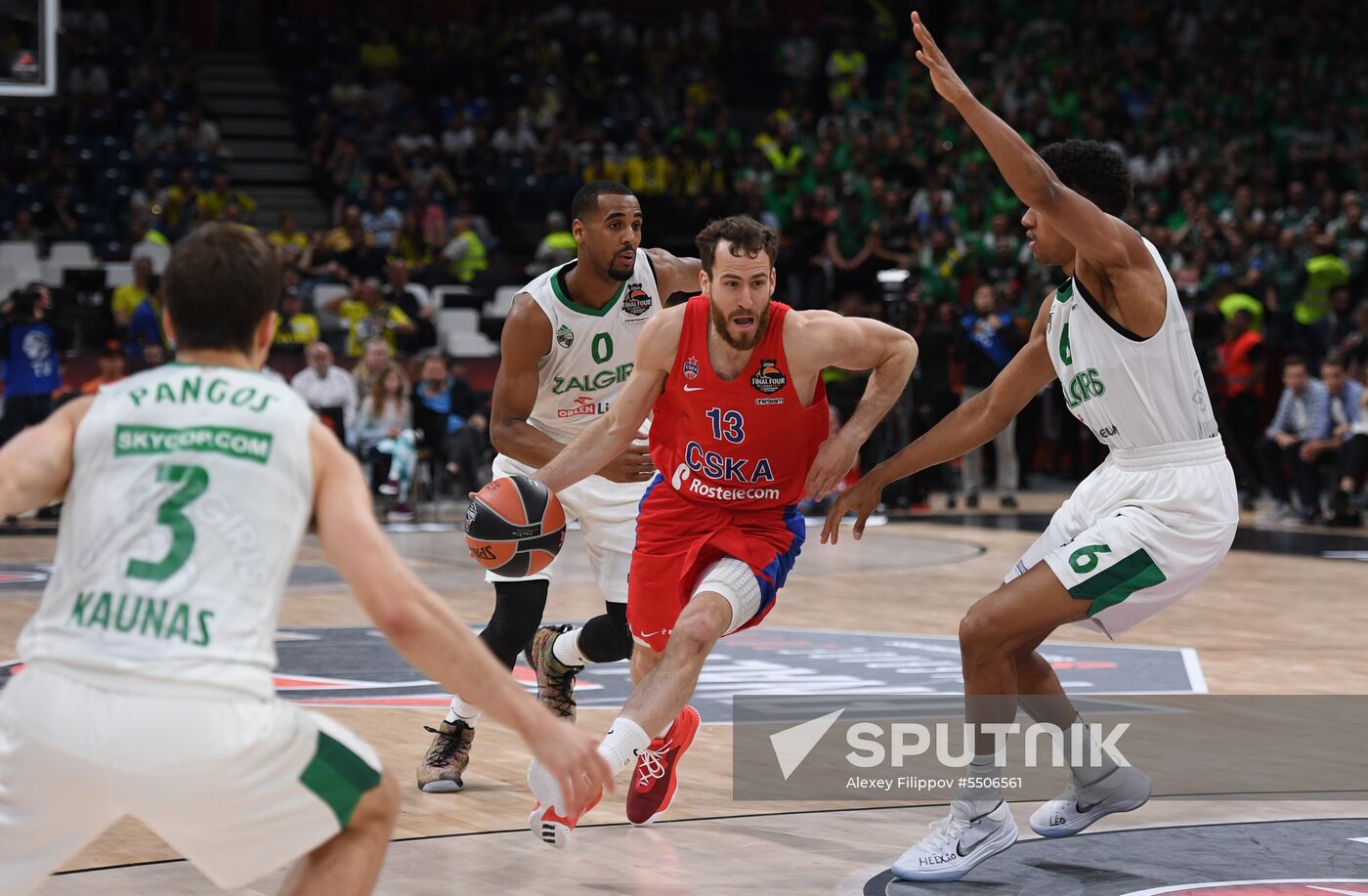 Basketball Euroleague. Final Four. Bronze medal match