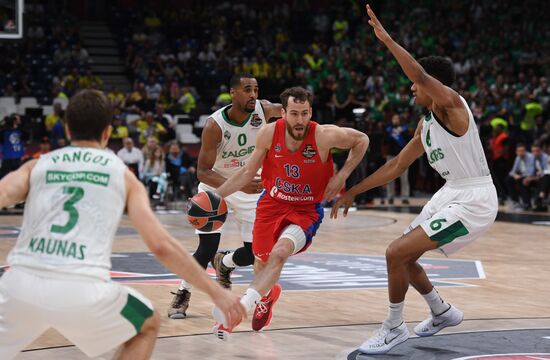 Basketball Euroleague. Final Four. Bronze medal match
