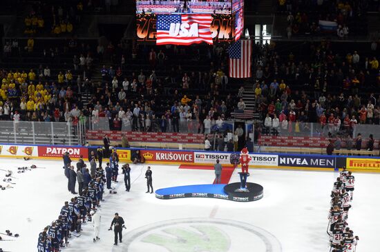Ice hockey. 2018 IIHF World Championship. Bronze medal match