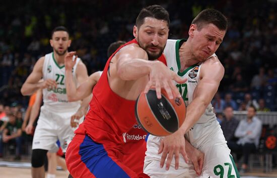 Basketball Euroleague. Final Four. Bronze medal match