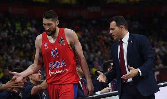 Basketball Euroleague. Final Four. Bronze medal match