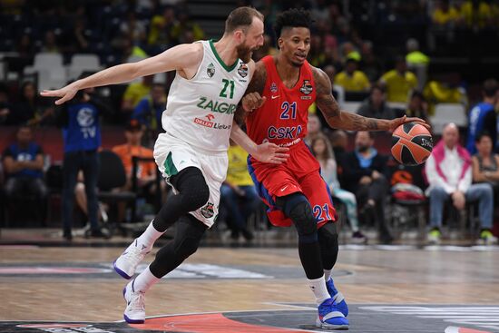 Basketball Euroleague. Final Four. Bronze medal match