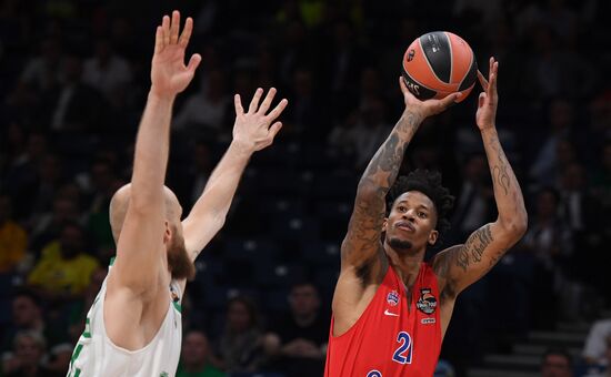 Basketball Euroleague. Final Four. Bronze medal match