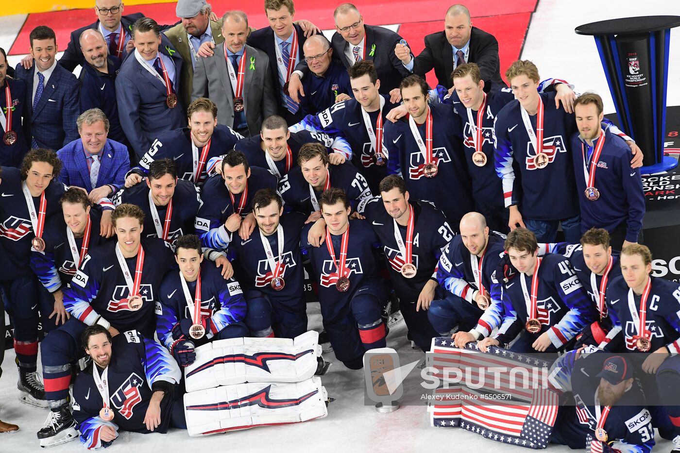 Ice hockey. 2018 IIHF World Championship. Bronze medal match
