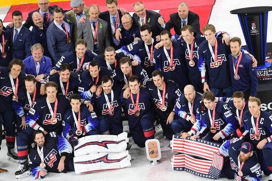 Ice hockey. 2018 IIHF World Championship. Bronze medal match