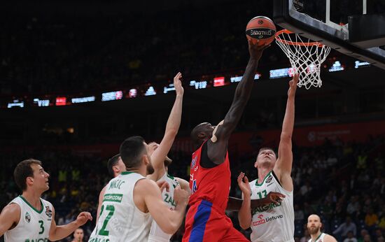 Basketball Euroleague. Final Four. Bronze medal match