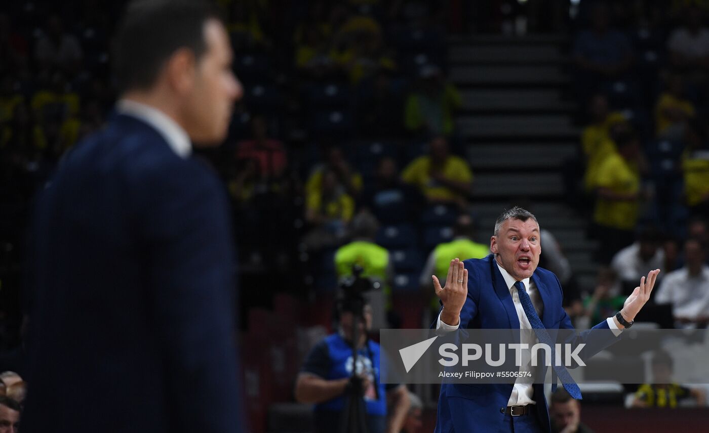 Basketball Euroleague. Final Four. Bronze medal match