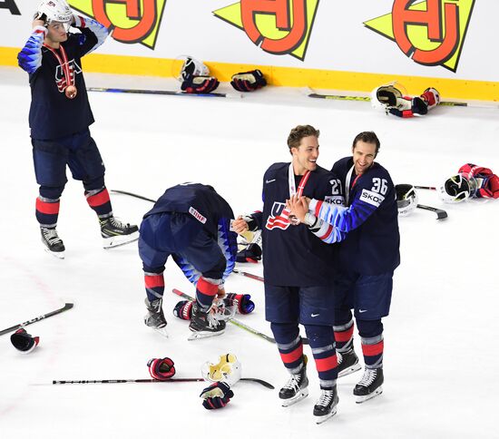 Ice hockey. 2018 IIHF World Championship. Bronze medal match