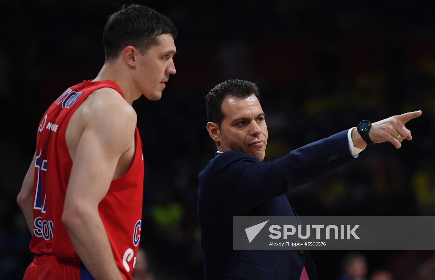 Basketball Euroleague. Final Four. Bronze medal match