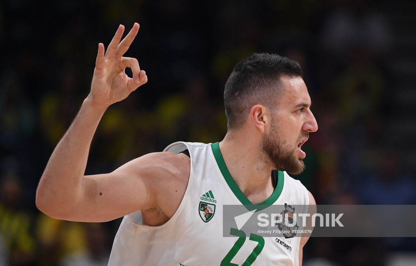 Basketball Euroleague. Final Four. Bronze medal match