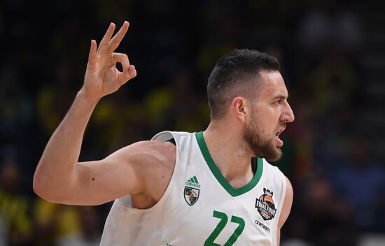 Basketball Euroleague. Final Four. Bronze medal match