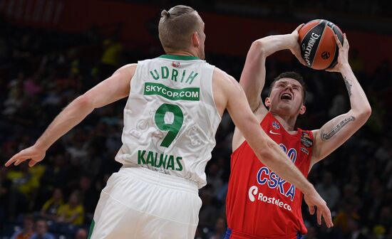 Basketball Euroleague. Final Four. Bronze medal match