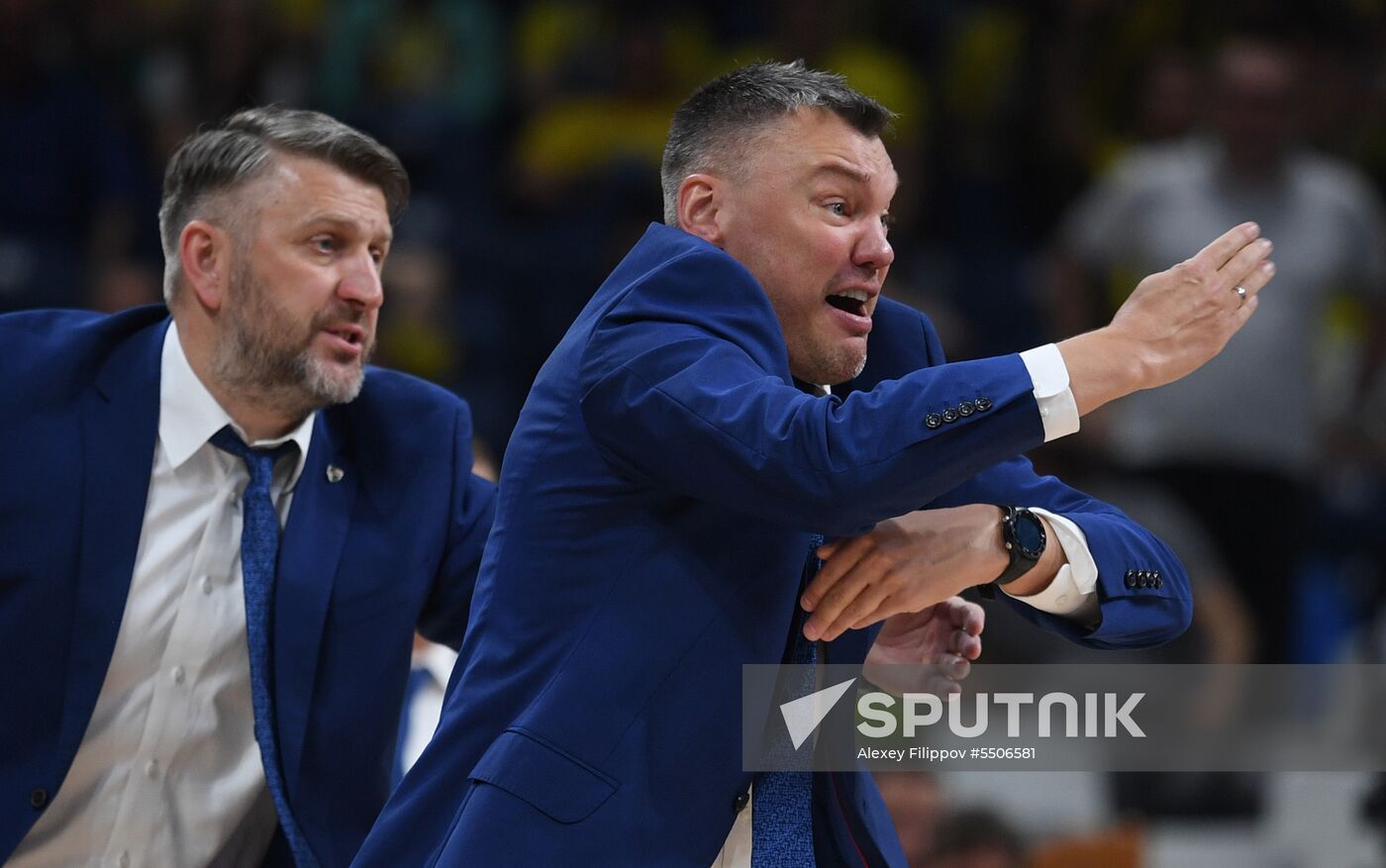 Basketball Euroleague. Final Four. Bronze medal match