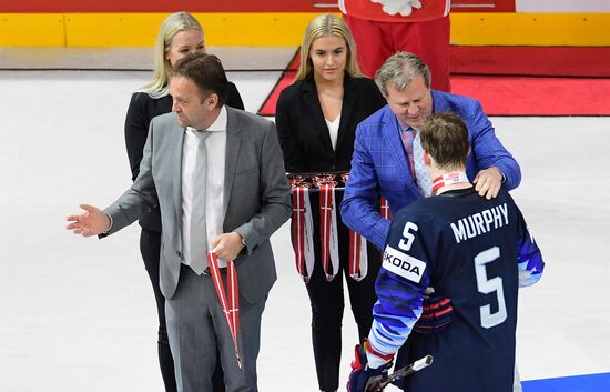 Ice hockey. 2018 IIHF World Championship. Bronze medal match
