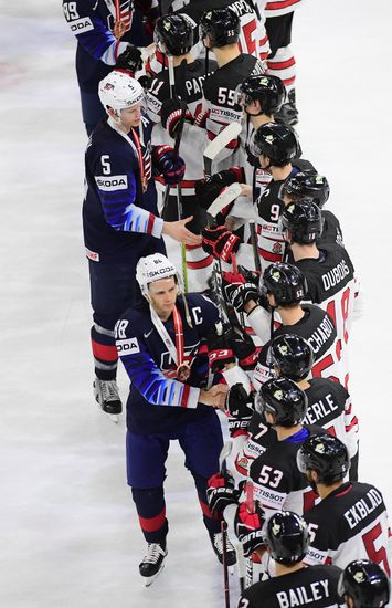 Ice hockey. 2018 IIHF World Championship. Bronze medal match