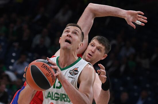 Basketball Euroleague. Final Four. Bronze medal match