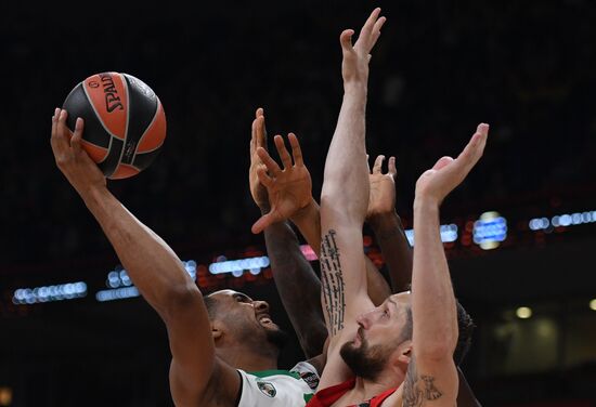 Basketball Euroleague. Final Four. Bronze medal match
