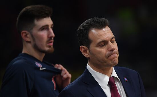 Basketball Euroleague. Final Four. Bronze medal match
