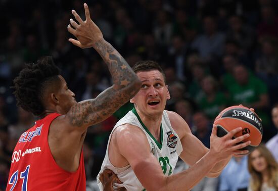 Basketball Euroleague. Final Four. Bronze medal match