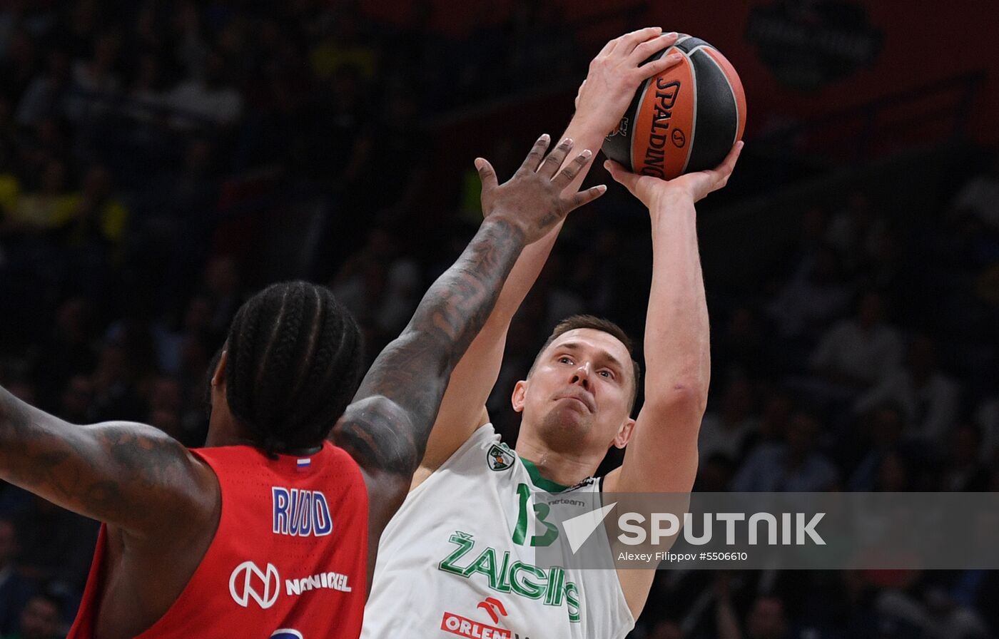 Basketball Euroleague. Final Four. Bronze medal match