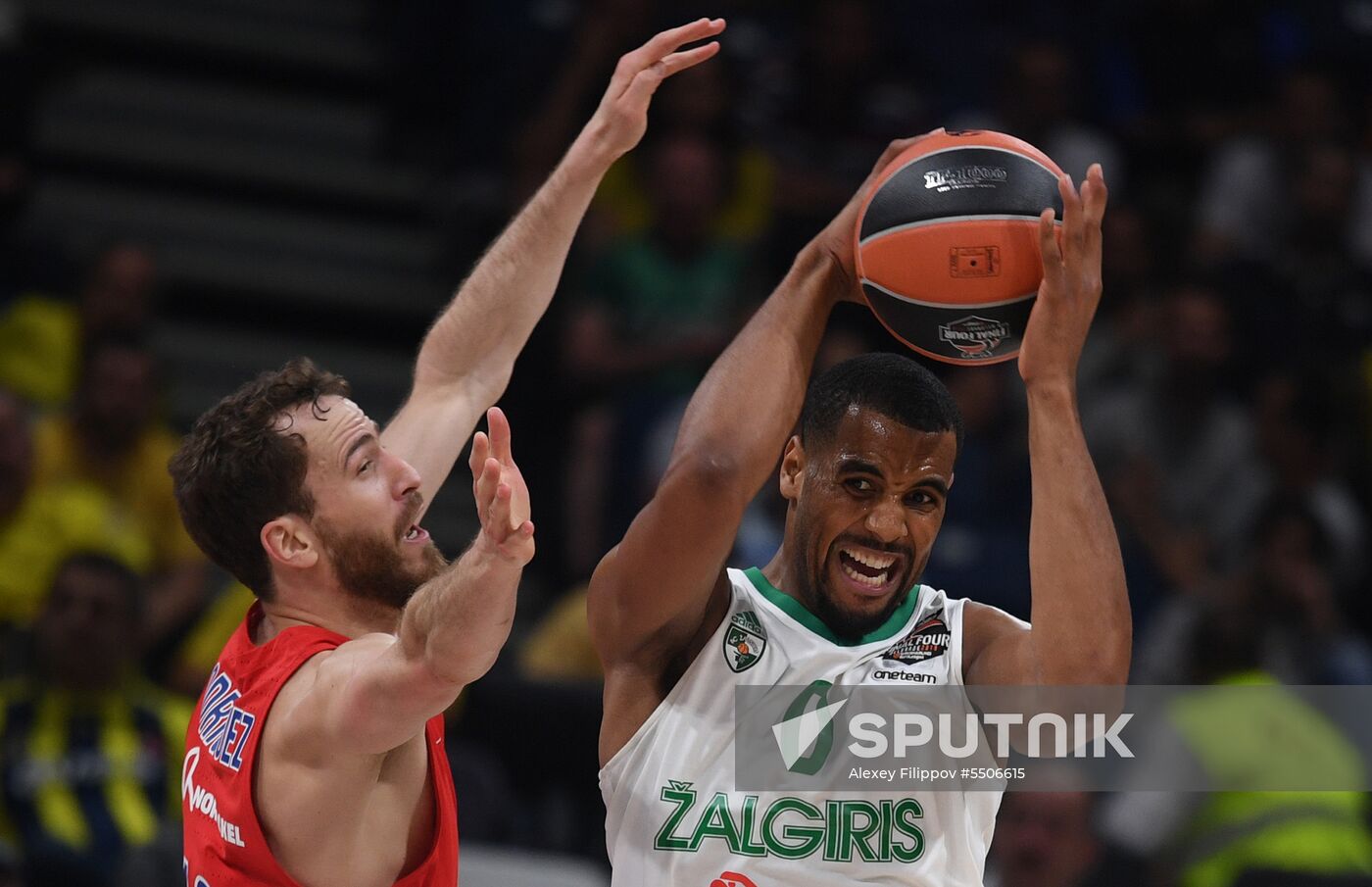 Basketball Euroleague. Final Four. Bronze medal match