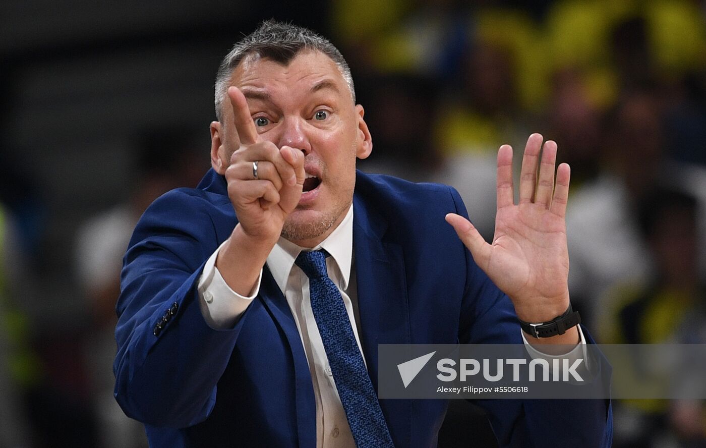 Basketball Euroleague. Final Four. Bronze medal match