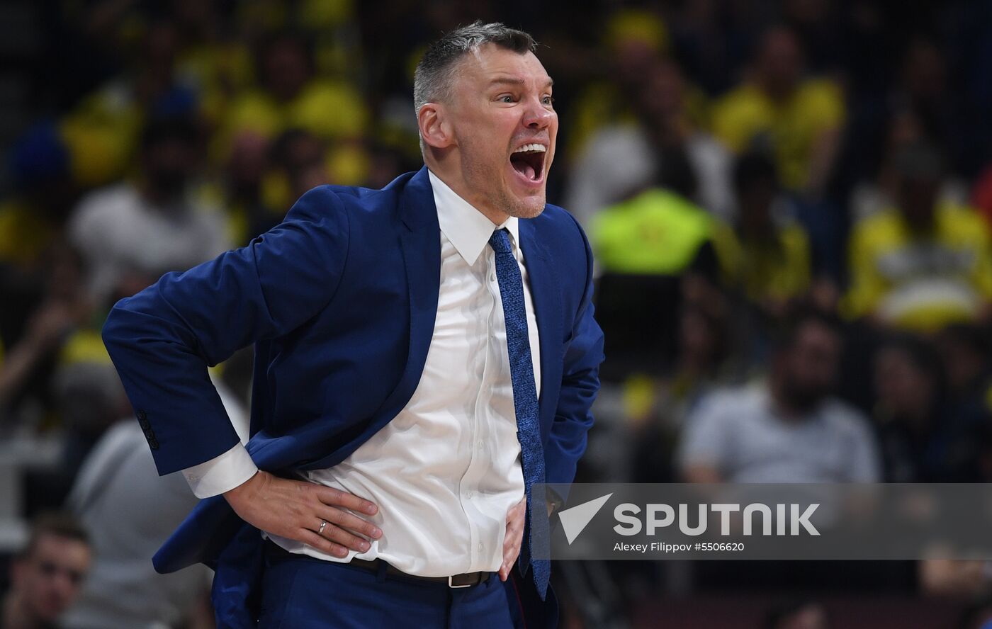 Basketball Euroleague. Final Four. Bronze medal match