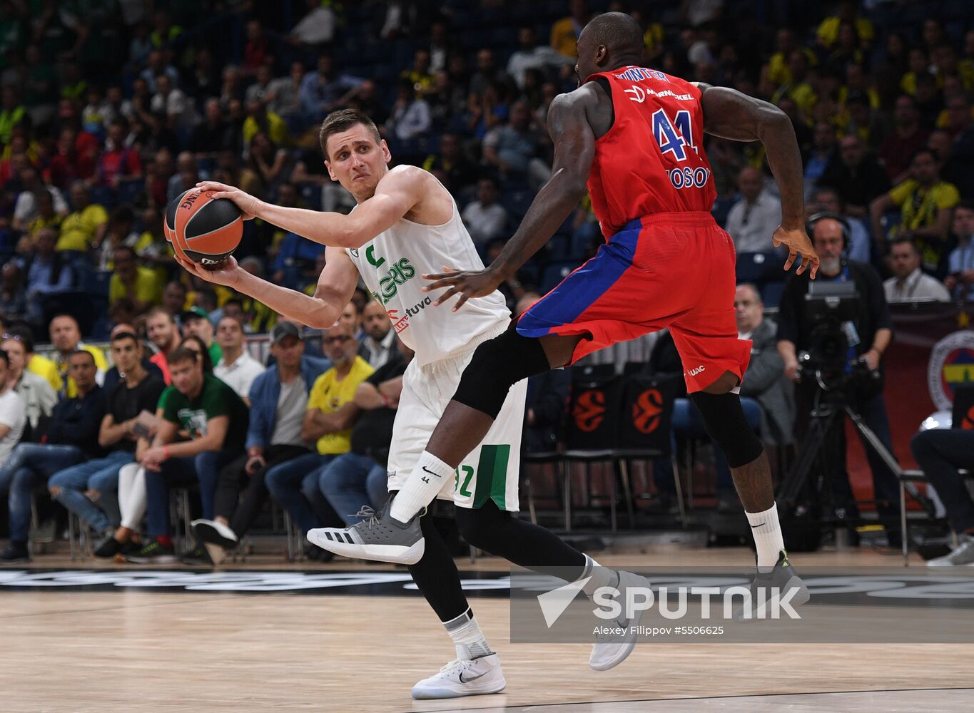 Basketball Euroleague. Final Four. Bronze medal match