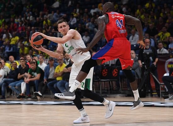Basketball Euroleague. Final Four. Bronze medal match