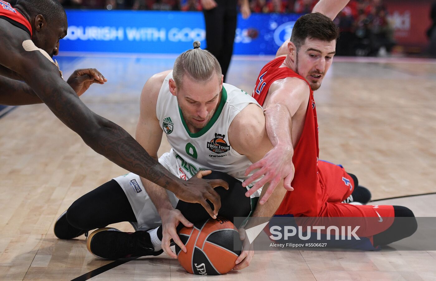 Basketball Euroleague. Final Four. Bronze medal match