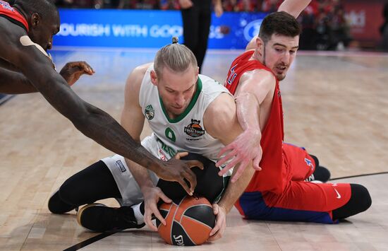 Basketball Euroleague. Final Four. Bronze medal match