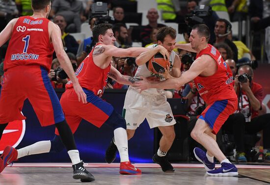 Basketball Euroleague. Final Four. Bronze medal match