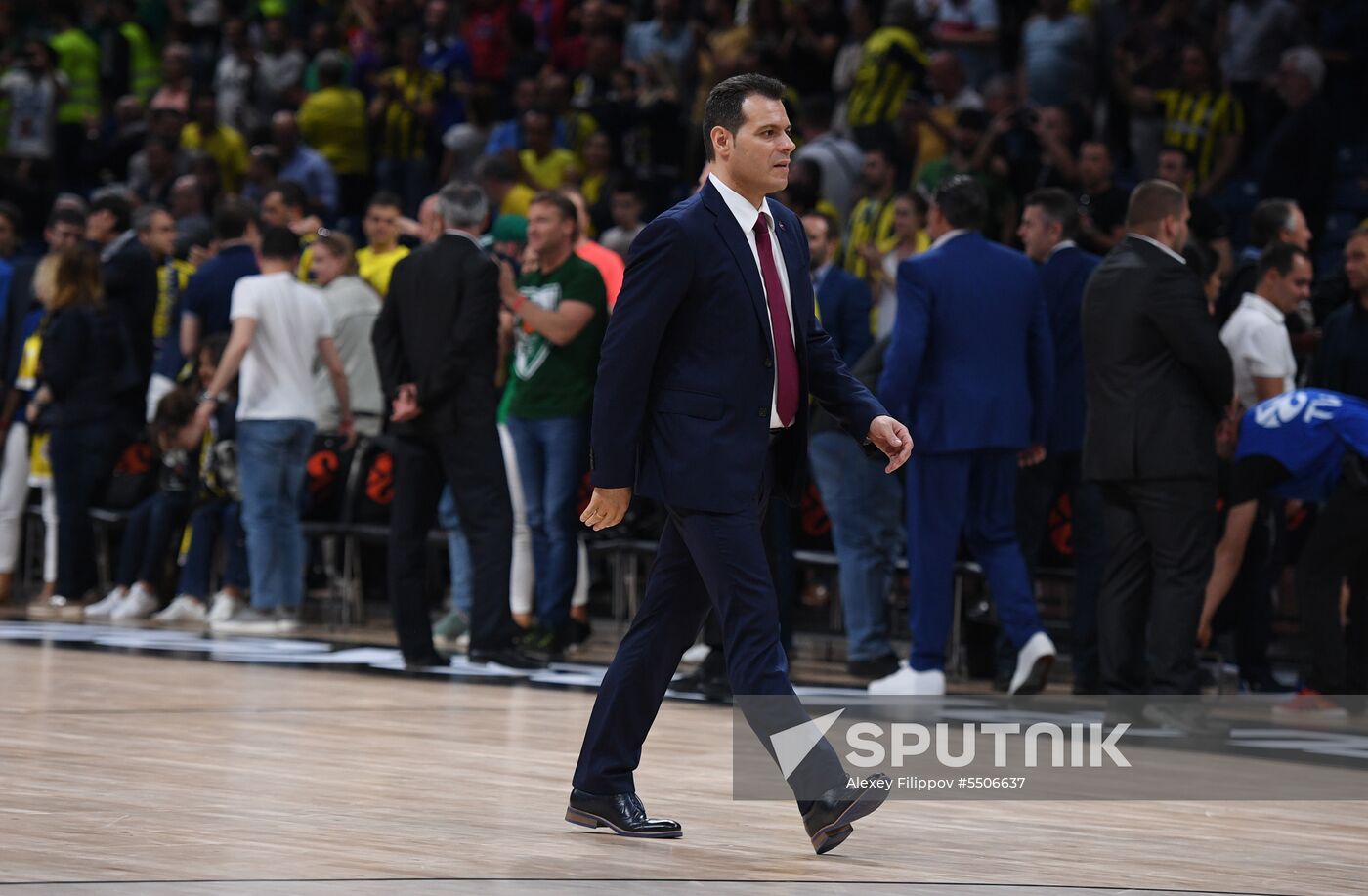 Basketball Euroleague. Final Four. Bronze medal match