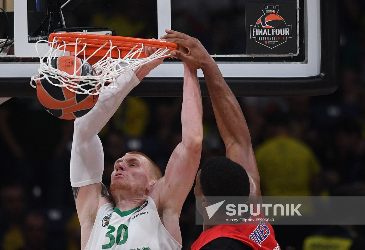 Basketball Euroleague. Final Four. Bronze medal match