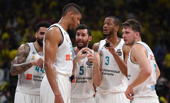 Basketball Euroleague. Final Four. Final match