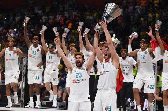 Basketball Euroleague. Final Four. Final match