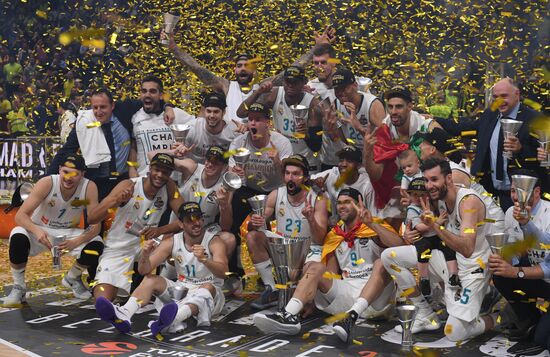 Basketball Euroleague. Final Four. Final match